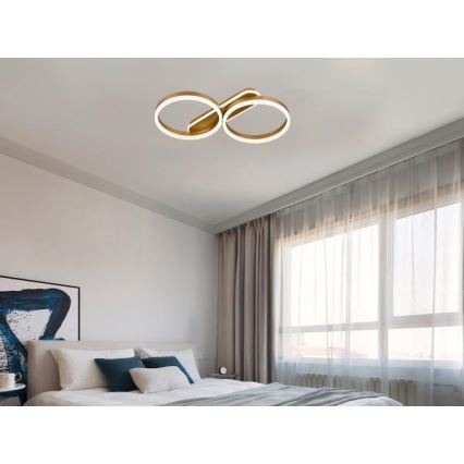 LED Stmívatelné stropní svítidlo LED/60W/230V 3000-6500K + dálkové ovládání