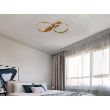 LED Stmívatelné stropní svítidlo LED/60W/230V 3000-6500K + dálkové ovládání