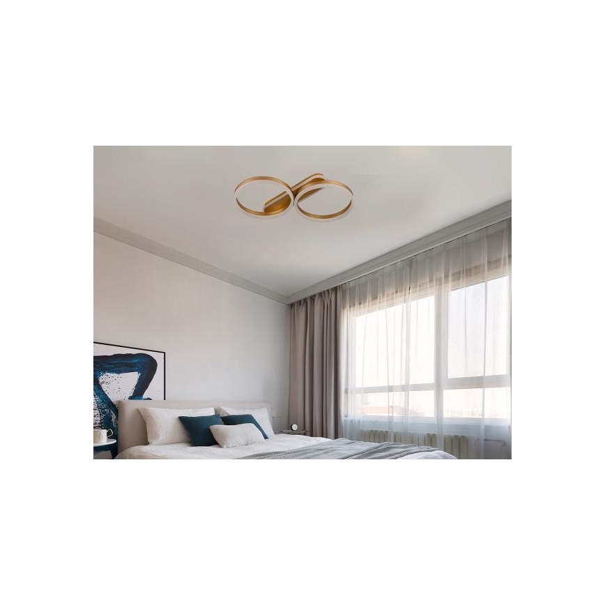 LED Stmívatelné stropní svítidlo LED/60W/230V 3000-6500K + dálkové ovládání