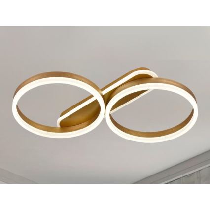 LED Stmívatelné stropní svítidlo LED/60W/230V 3000-6500K + dálkové ovládání