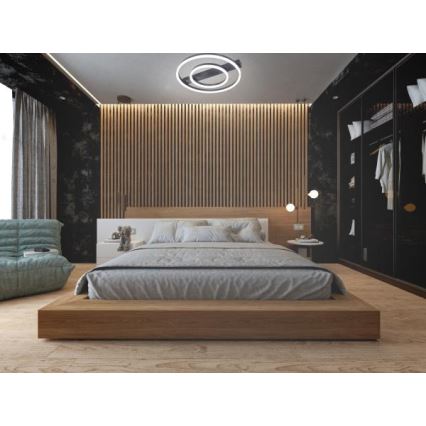 LED Stmívatelné stropní svítidlo LED/60W/230V 3000-6500K + dálkové ovládání