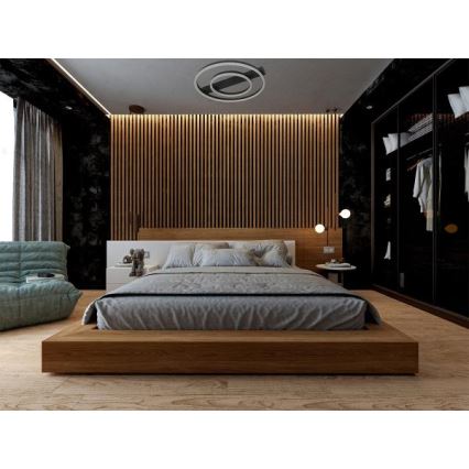 LED Stmívatelné stropní svítidlo LED/60W/230V 3000-6500K + dálkové ovládání
