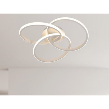 LED Stmívatelné stropní svítidlo LED/70W/230V 3000-6500K bílá + dálkové ovládání