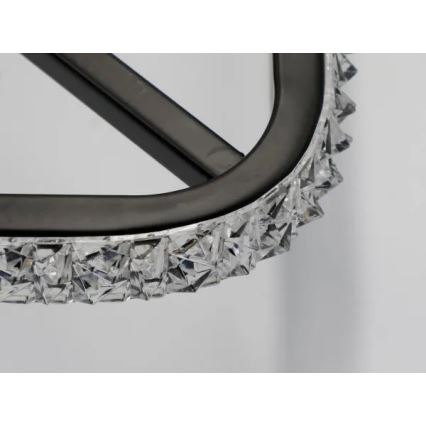 LED Stmívatelné stropní svítidlo LED/70W/230V 3000-6500K černá + dálkové ovládání