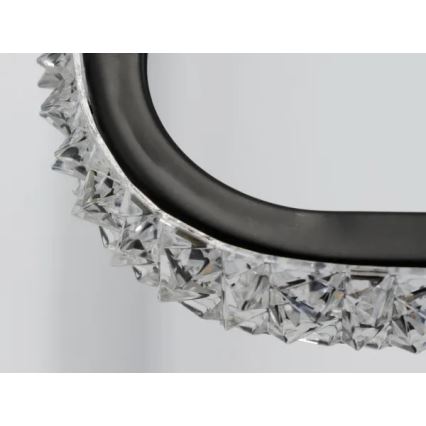 LED Stmívatelné stropní svítidlo LED/70W/230V 3000-6500K černá + dálkové ovládání