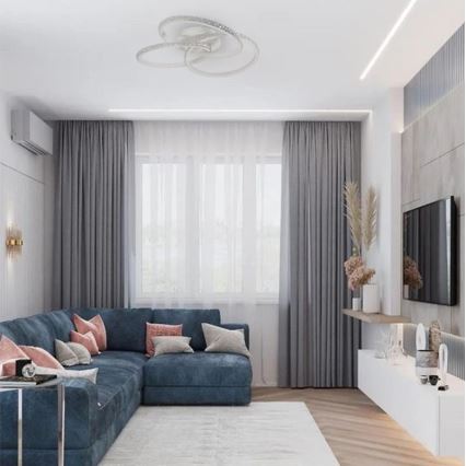 LED Stmívatelné stropní svítidlo LED/70W/230V 3000-6500K bílá + dálkové ovládání