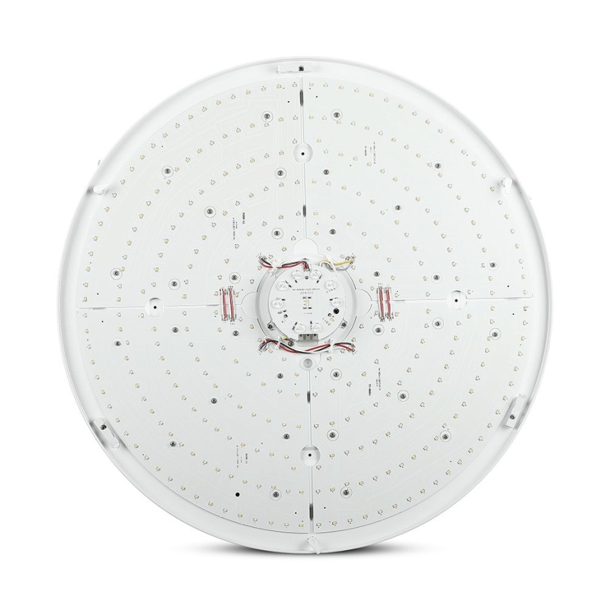 LED Stmívatelné stropní svítidlo LED/72W/230V 3000-6500K pr. 67 cm bílá + dálkové ovládání