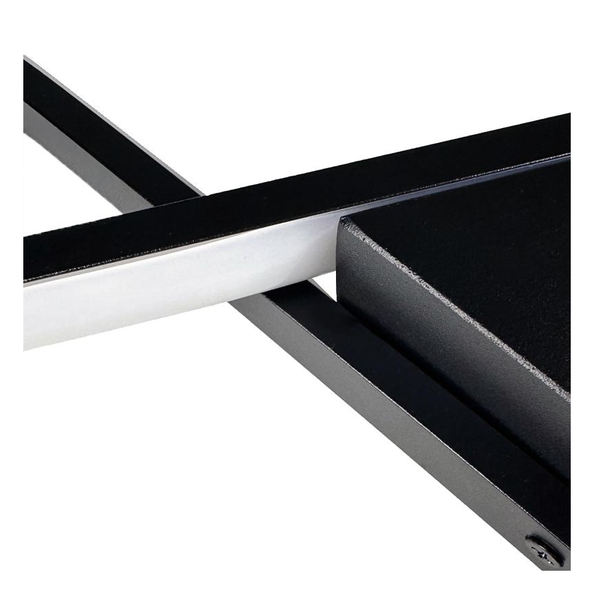 LED Stmívatelné stropní svítidlo LED/75W/230V 3000-6500K černá + dálkové ovládání