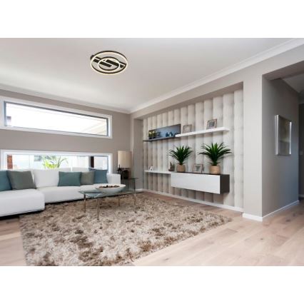 LED Stmívatelné stropní svítidlo LED/80W/230V 3000-6500K + dálkové ovládání