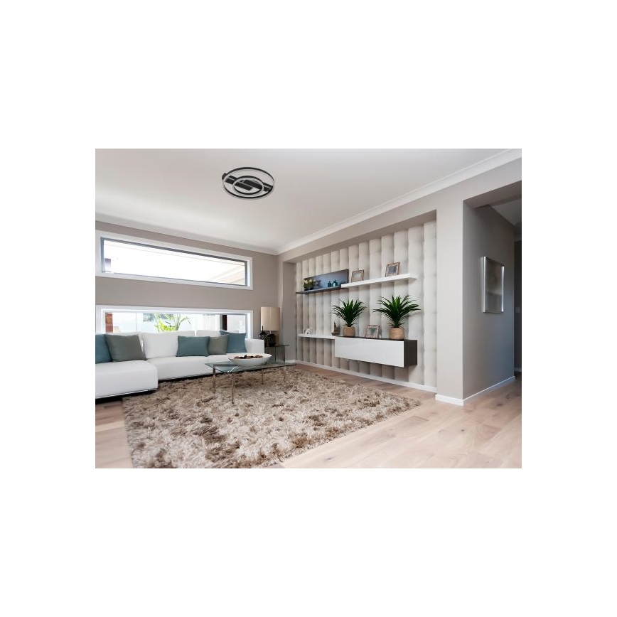 LED Stmívatelné stropní svítidlo LED/80W/230V 3000-6500K + dálkové ovládání