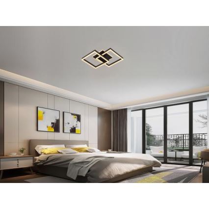 LED Stmívatelné stropní svítidlo LED/80W/230V 3000-6500K + dálkové ovládání