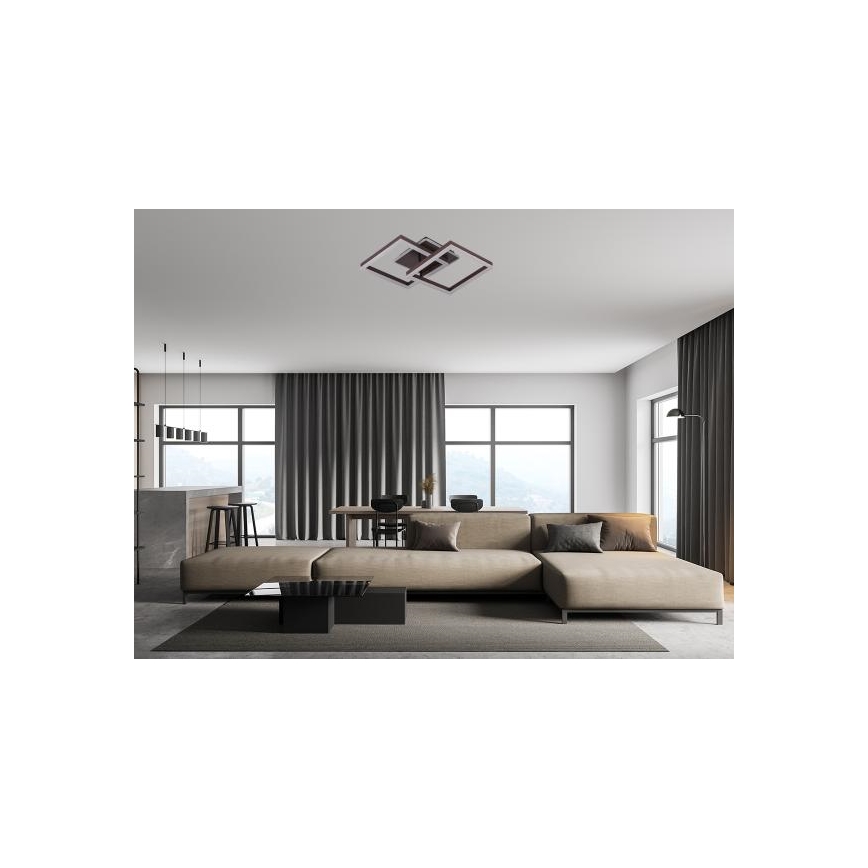 LED Stmívatelné stropní svítidlo LED/80W/230V 3000-6500K + dálkové ovládání