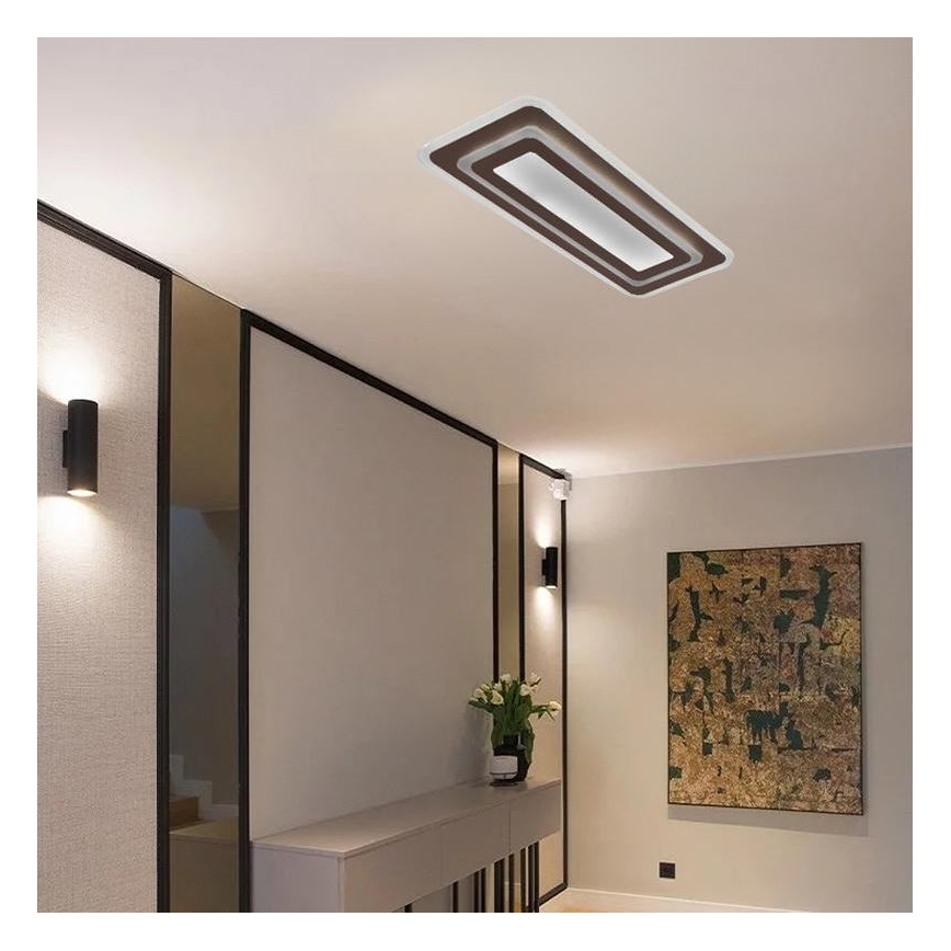 LED Stmívatelné stropní svítidlo LED/85W/230V 3000-6500K + dálkové ovládání