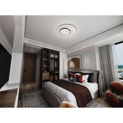 LED Stmívatelné stropní svítidlo LED/85W/230V 3000-6500K + dálkové ovládání