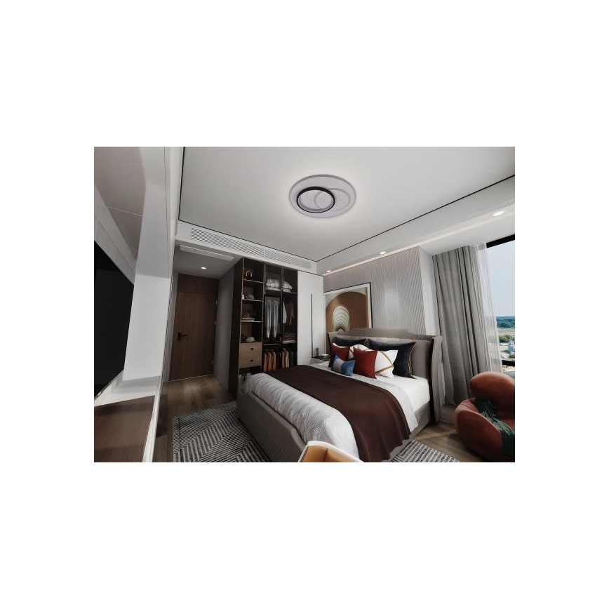 LED Stmívatelné stropní svítidlo LED/85W/230V 3000-6500K + dálkové ovládání