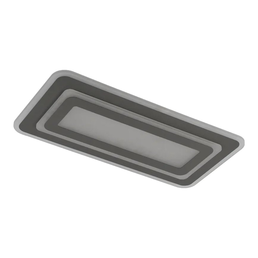 LED Stmívatelné stropní svítidlo LED/85W/230V 3000-6500K šedá + dálkové ovládání