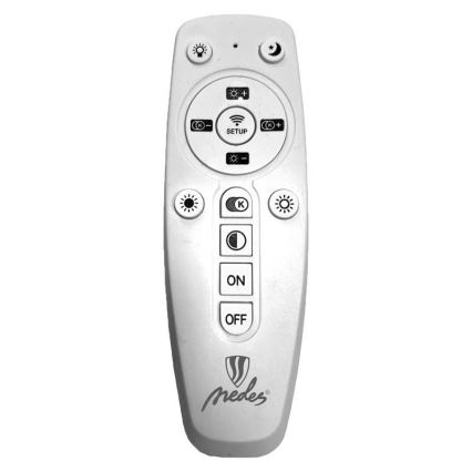 LED Stmívatelné stropní svítidlo LED/85W/230V 3000-6500K šedá + dálkové ovládání