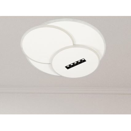 LED Stmívatelné stropní svítidlo LED/90W/230V 3000-6500K bílá + dálkové ovládání