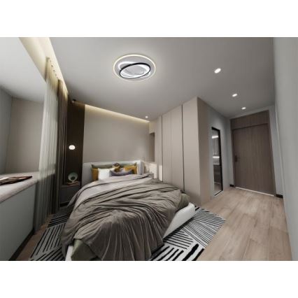 LED Stmívatelné stropní svítidlo LED/90W/230V 3000-6500K + dálkové ovládání