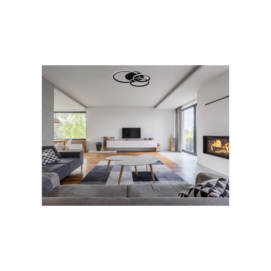 LED Stmívatelné stropní svítidlo LED/90W/230V 3000-6500K + dálkové ovládání