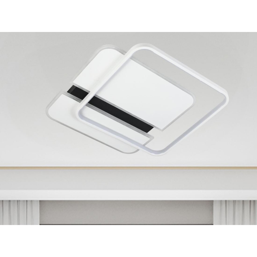 LED Stmívatelné stropní svítidlo LED/95W/230V 3000-6500K bílá + dálkové ovládání