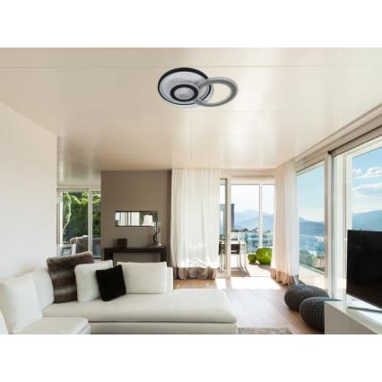 LED Stmívatelné stropní svítidlo LED/95W/230V 3000-6500K + dálkové ovládání