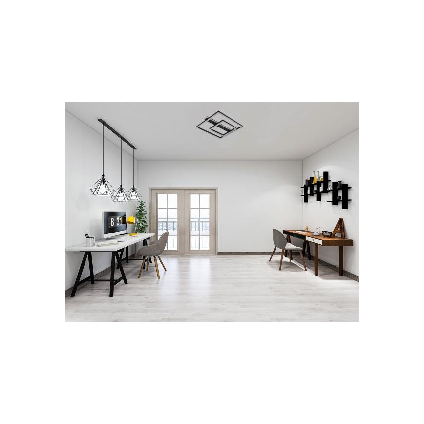 LED Stmívatelné stropní svítidlo LED/95W/230V 3000-6500K + dálkové ovládání