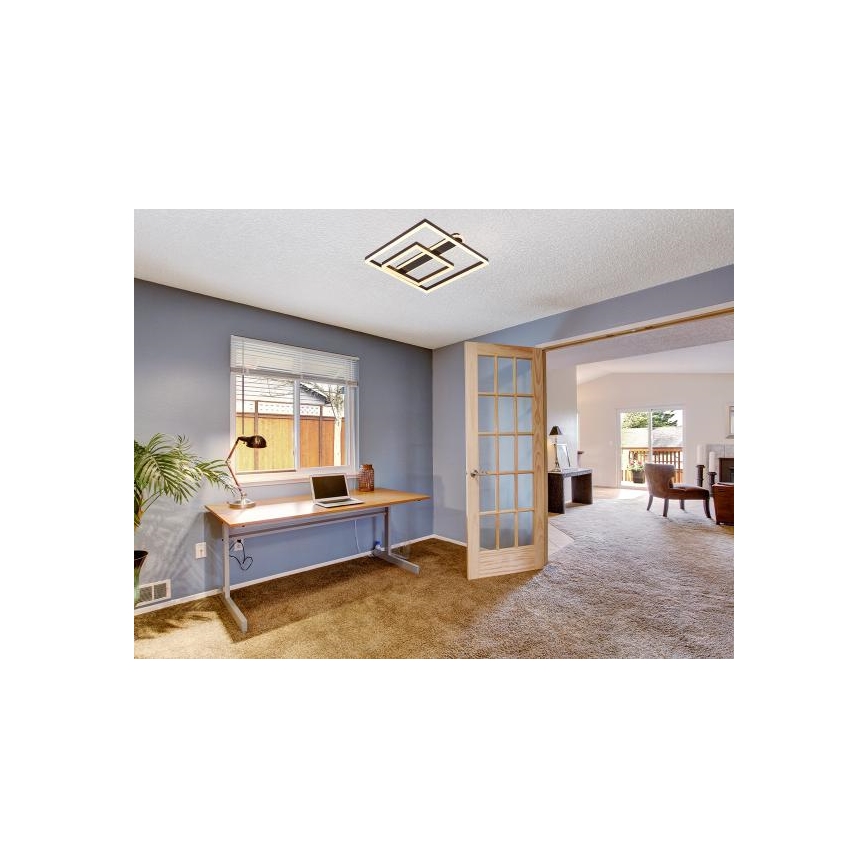 LED Stmívatelné stropní svítidlo LED/95W/230V 3000-6500K + dálkové ovládání