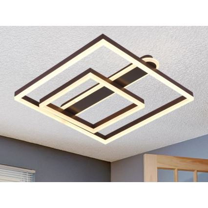 LED Stmívatelné stropní svítidlo LED/95W/230V 3000-6500K + dálkové ovládání