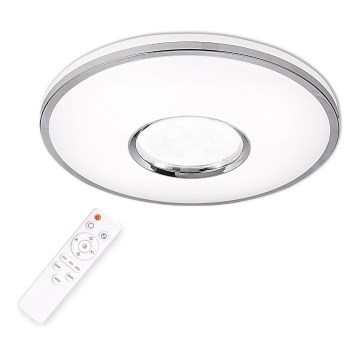LED Stmívatelné stropní svítidlo LEON LED/68W/230V s dálkovým ovladačem