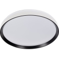 LED Stmívatelné stropní svítidlo LIXAN LED/65W/230V 3000-6500K pr. 48,6 cm bílá/černá + dálkové ovládání