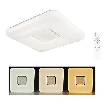 LED Stmívatelné stropní svítidlo LYRA LED/36W/230V 3000-6500K + dálkové ovládání