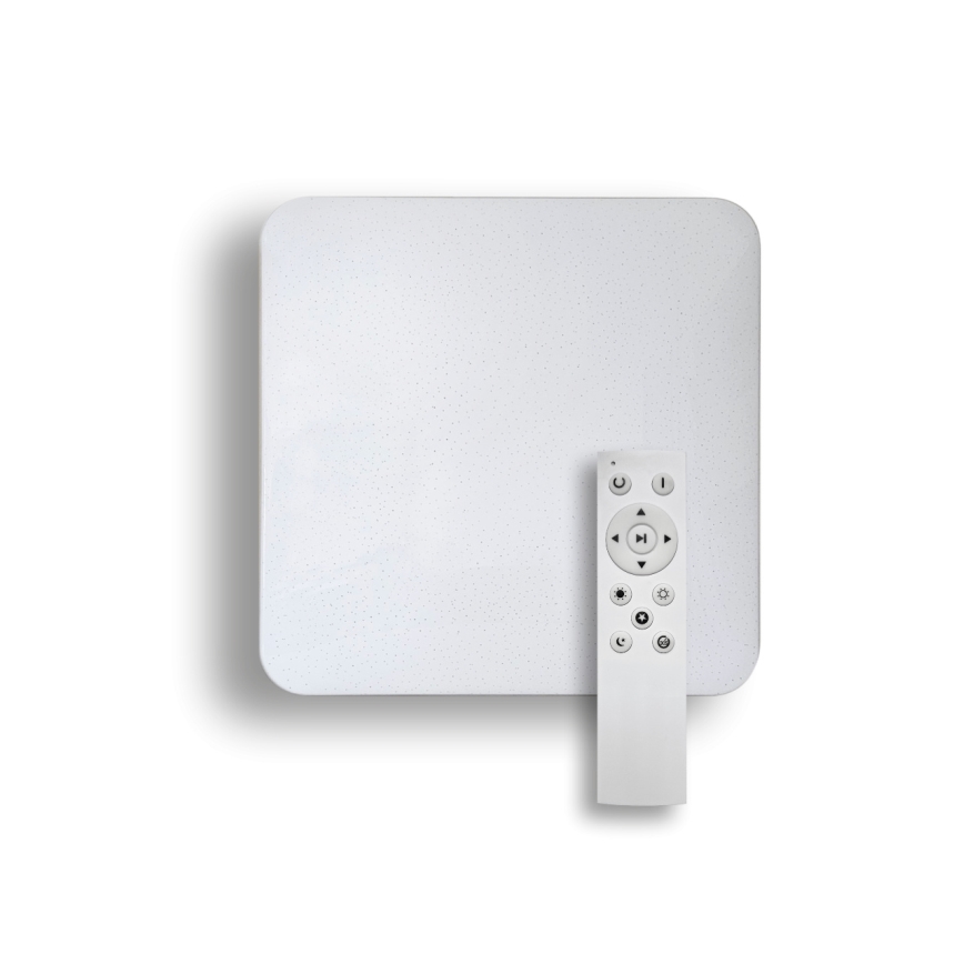 LED Stmívatelné stropní svítidlo MANA LED/60W/230V 2700-6500K 53x53 cm + dálkové ovládání