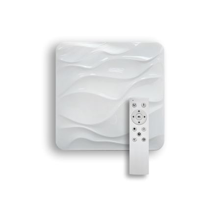 LED Stmívatelné stropní svítidlo NERIS LED/36W/230V 2700-6500K 43x43 cm + dálkové ovládání