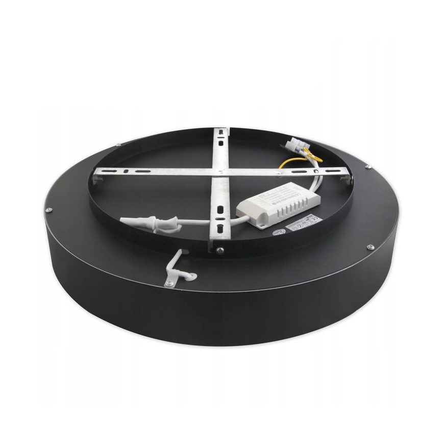 LED Stmívatelné stropní svítidlo NOVA LED/54W/230V 3000-6500K černá + dálkové ovládání