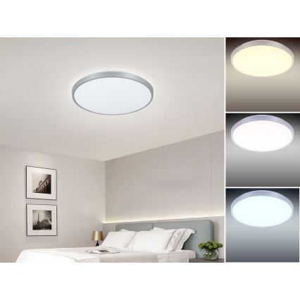 LED Stmívatelné stropní svítidlo OPAL LED/24W/230V + dálkové ovládání