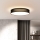 LED Stmívatelné stropní svítidlo PENLEY LED/48W/230V 3000-6500K pr.40 cm černá + dálkové ovládání