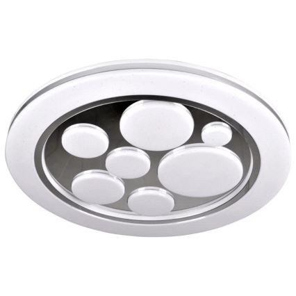 LED Stmívatelné stropní svítidlo PLANET LED/72W/230V pr. 48 cm 3000-6500K + dálkové ovládání