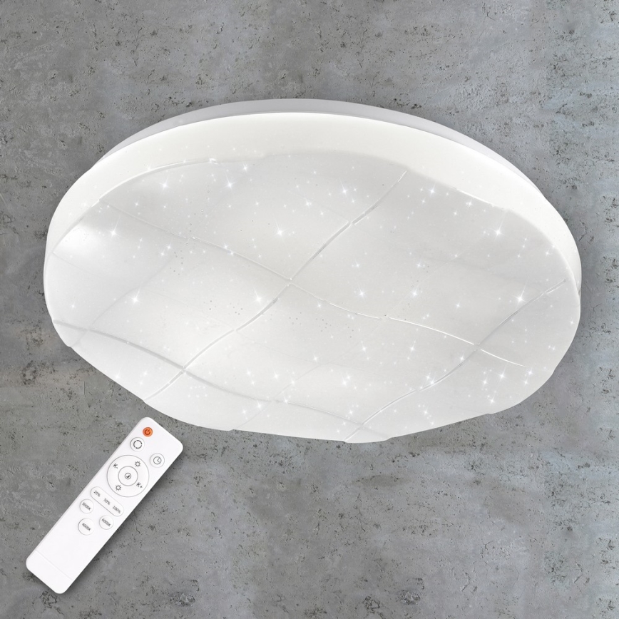 LED Stmívatelné stropní svítidlo POLARIS na dálkové ovládání LED/48W/230V