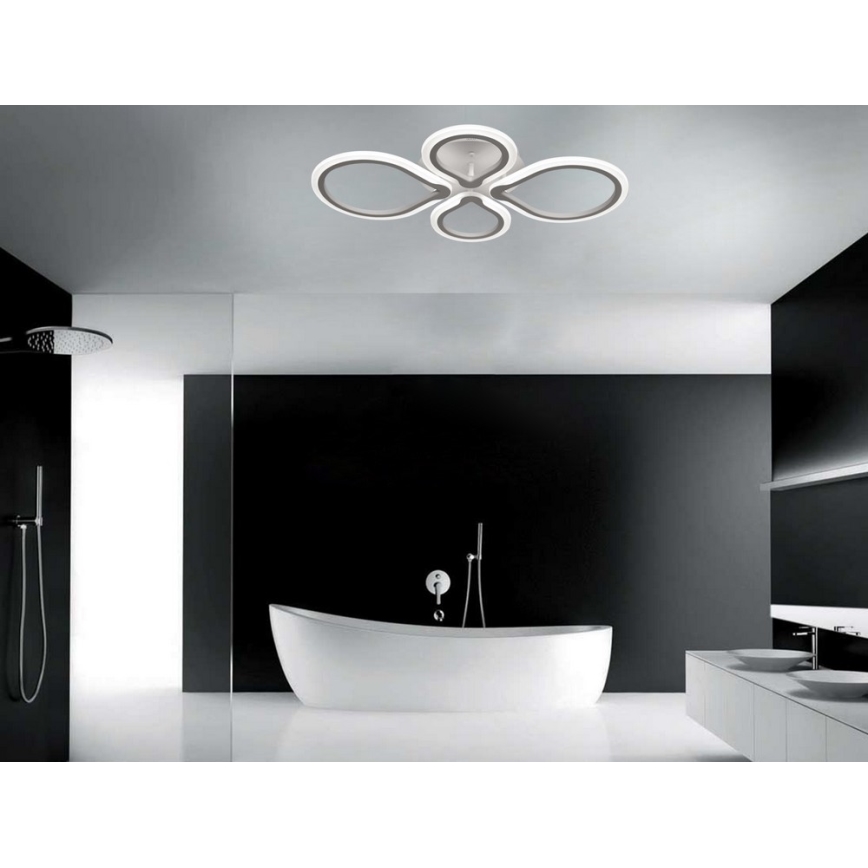 LED Stmívatelné stropní svítidlo TRIESTE LED/52W/230V + dálkové ovládání