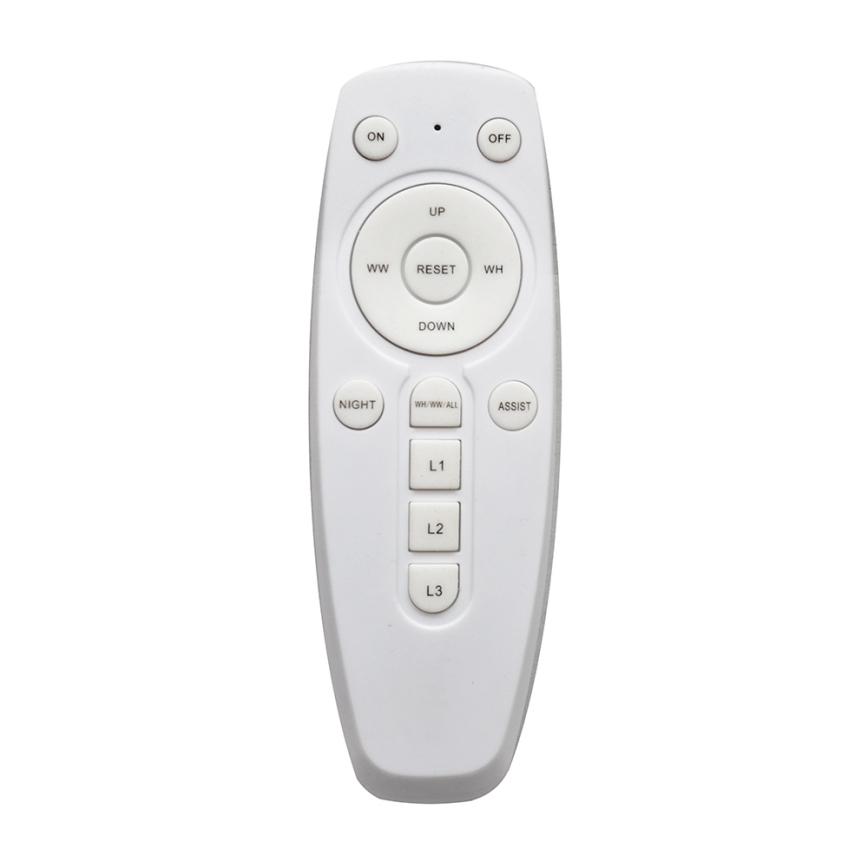 LED Stmívatelné stropní svítidlo TRIESTE LED/52W/230V + dálkové ovládání