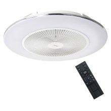 LED Stmívatelné stropní svítidlo s ventilátorem ARIA LED/38W/230V 3000-6000K bílá + dálkové ovládání