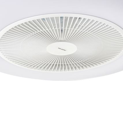 LED Stmívatelné stropní svítidlo s ventilátorem ARIA LED/38W/230V 3000-6000K bílá + dálkové ovládání