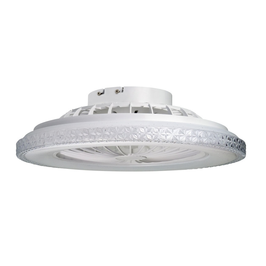 LED Stmívatelné stropní svítidlo s ventilátorem EGYPT LED/48W/230V 3000-6500K bílá + dálkové ovládání