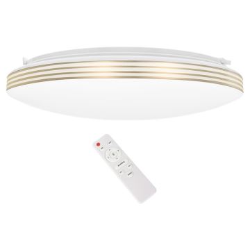 LED Stmívatelné stropní svítidlo SIENA GOLD LED/30W/230V + dálkové ovládání