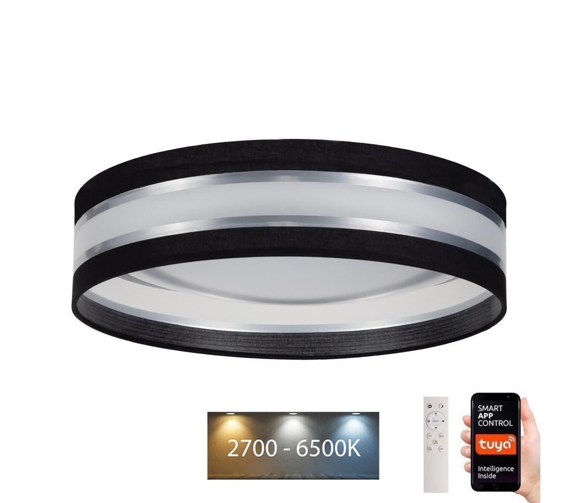 Belis LED Stmívatelné stropní svítidlo SMART CORAL LED/24W/230V Wi-Fi Tuya černá + DO BE0874
