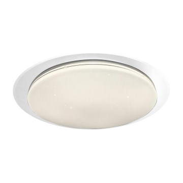 LED Stmívatelné stropní svítidlo SONIC LED/100W/230V 3000-6000K pr. 85 cm bílá + dálkové ovládání