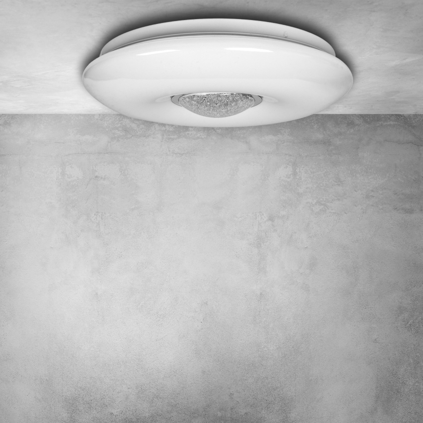 LED Stmívatelné stropní svítidlo VELA LED/24W/230V + dálkové ovládání