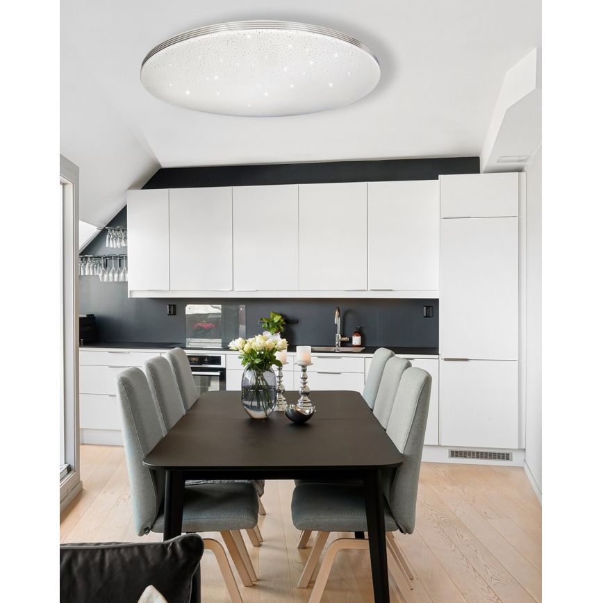 LED Stmívatelné stropní svítidlo VENTA LED/60W/230V 2700-6500K pr. 58 cm + dálkové ovládání