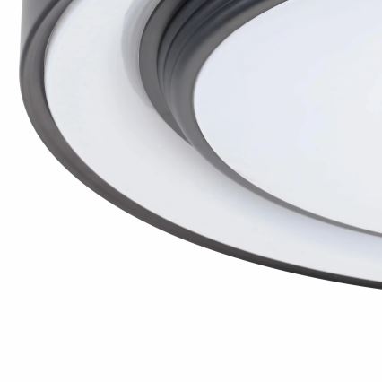 LED Stmívatelné koupelnové stropní svítidlo ZYGMUNT LED/72W/230V pr. 48,5 cm 3000-6000K IP44 + dálkové ovládání